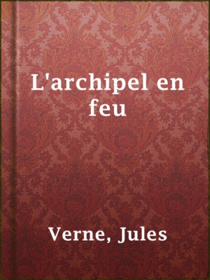 cover image of L'archipel en feu